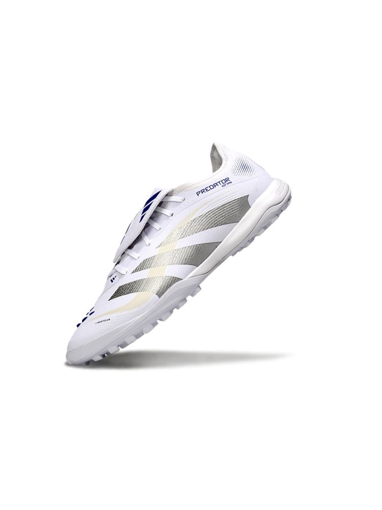 2025 adidas Predator League Tongue TF White Silver Metallic Bright Royal