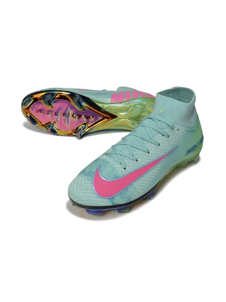 2025 Nike Air Zoom Mercurial Superfly 10 Elite FG Turkis Sort