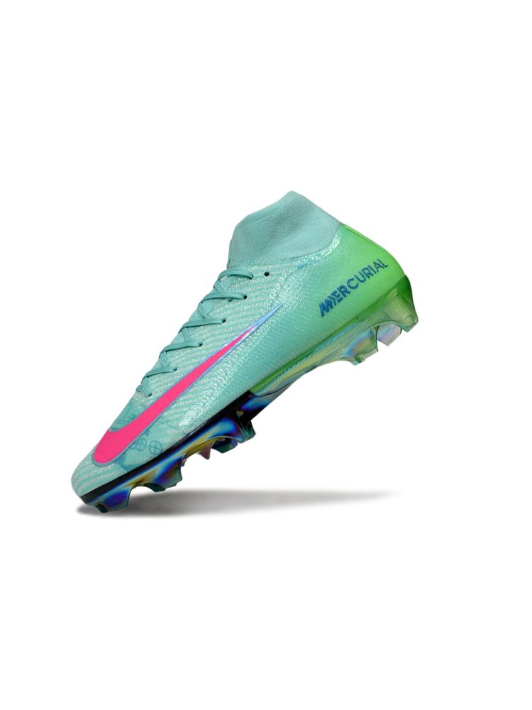 2025 Nike Air Zoom Mercurial Superfly 10 Elite FG Turkis Sort