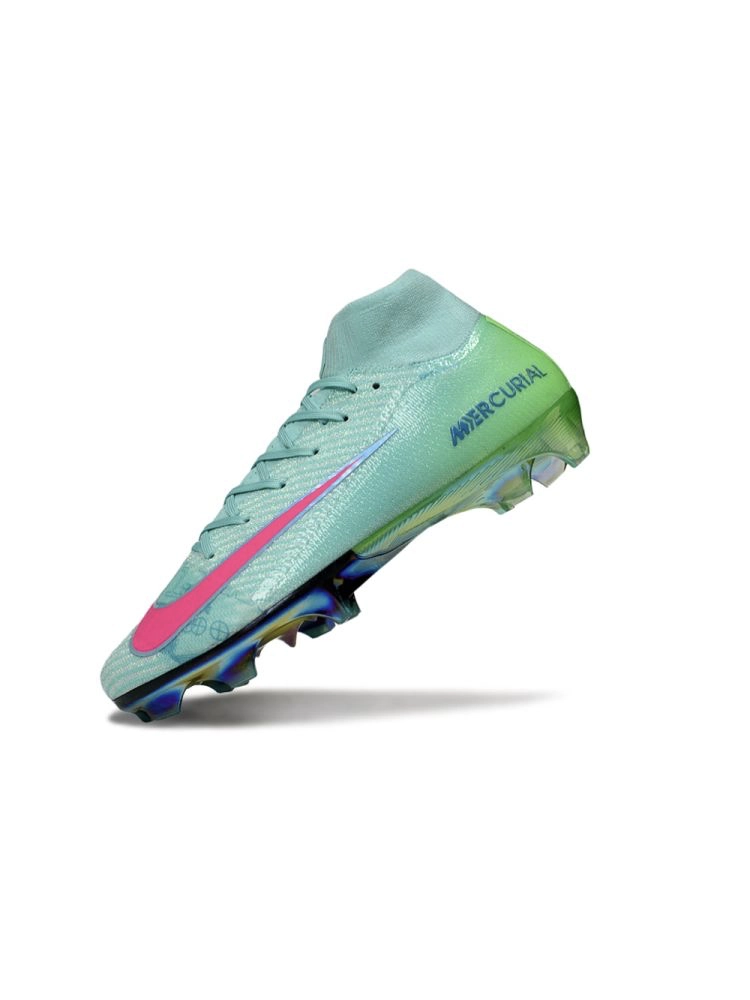 2025 Nike Air Zoom Mercurial Superfly 10 Elite FG Turkis Sort