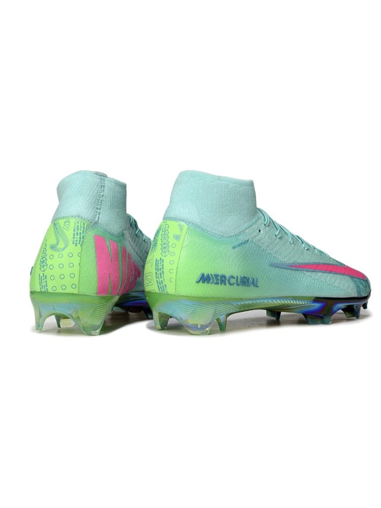 2025 Nike Air Zoom Mercurial Superfly 10 Elite FG Turkis Sort