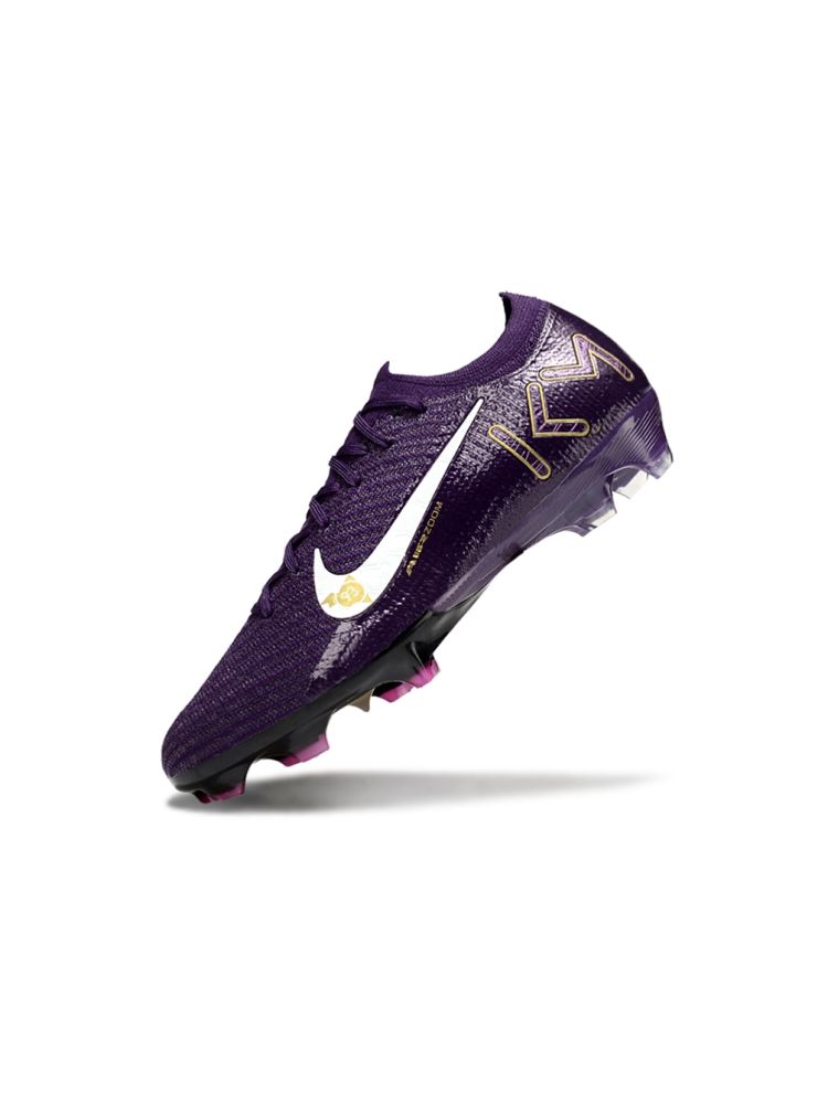 2025 Nike AIR Zoom Mercurial Vapor 16 Elite KM FG Purple Gold