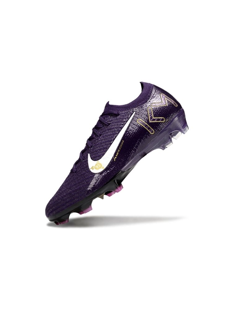 2025 Nike AIR Zoom Mercurial Vapor 16 Elite KM FG Purple Gold