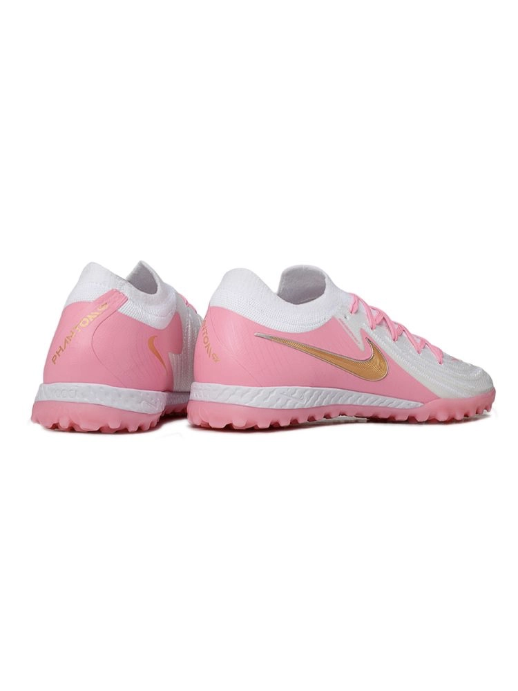 2025 Nike Phantom GX II Elite TF Pink White Gold