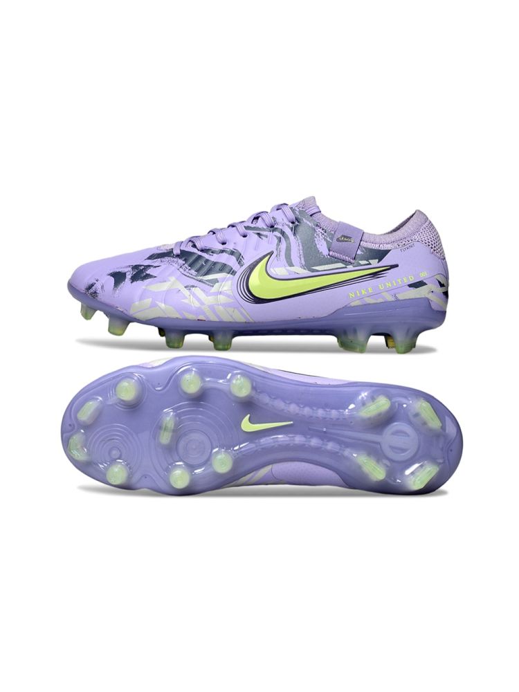 2025 Nike Tiempo Legend 10 Elite FG Purple Agate Barely Volt