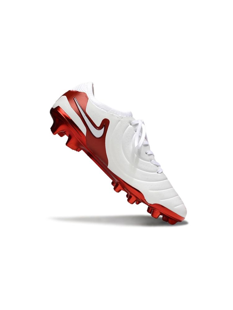 2025 Nike Tiempo Legend 10 Elite FG White Multicolor