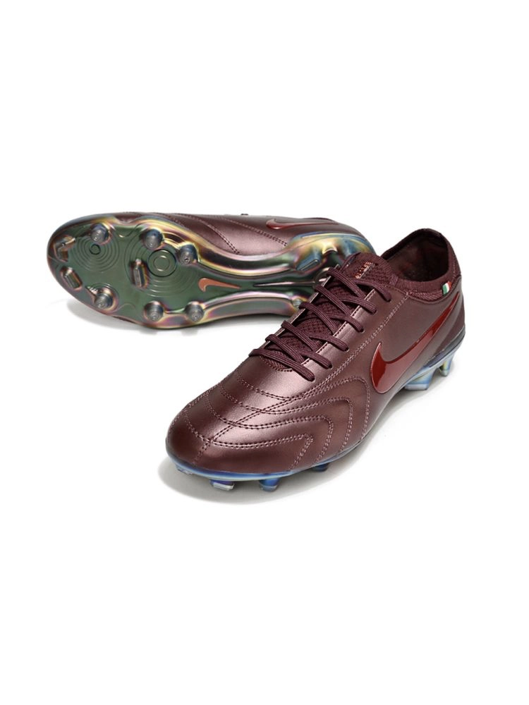 2025 Nike Tiempo Legend X Elite LUXE FG Port Wine Bright Crimson