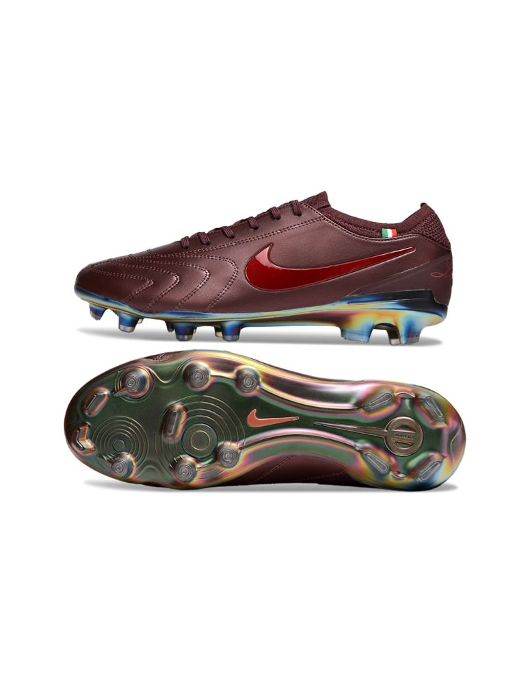 2025 Nike Tiempo Legend X Elite LUXE FG Port Wine Bright Crimson