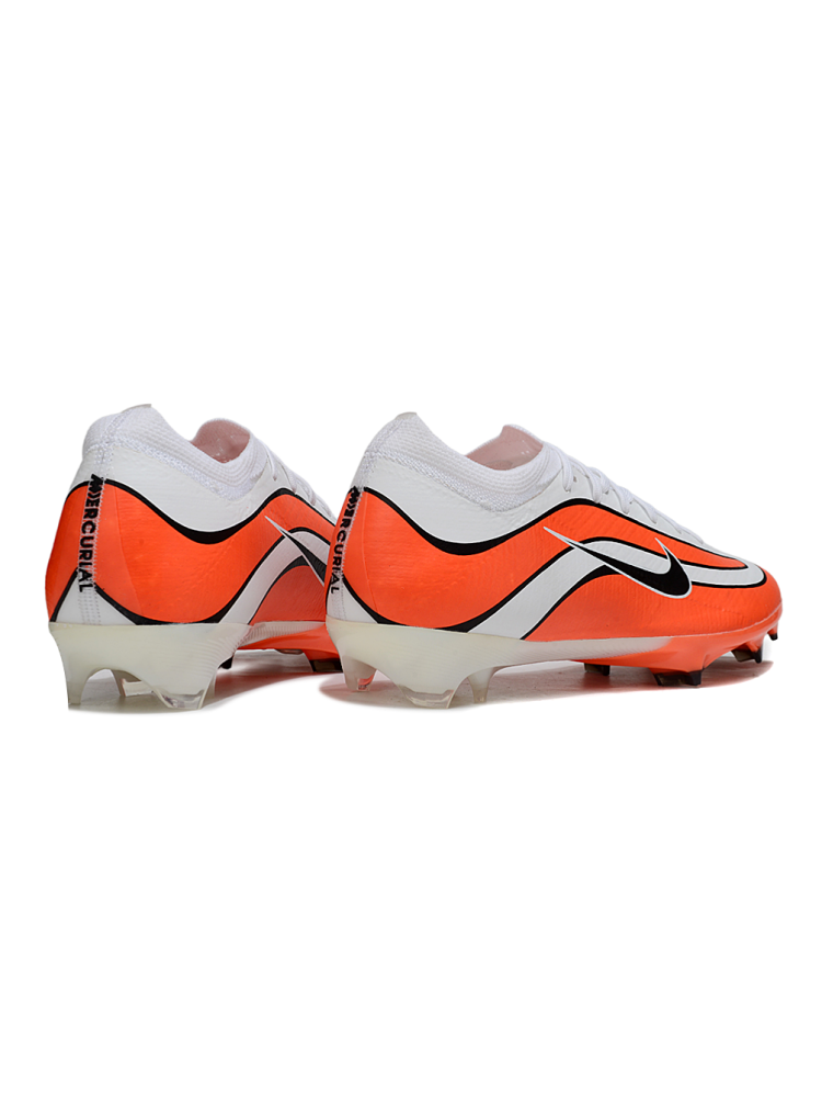 Nike Air Zoom Mercurial Vapor 16 Elite FG Football White Orange Black