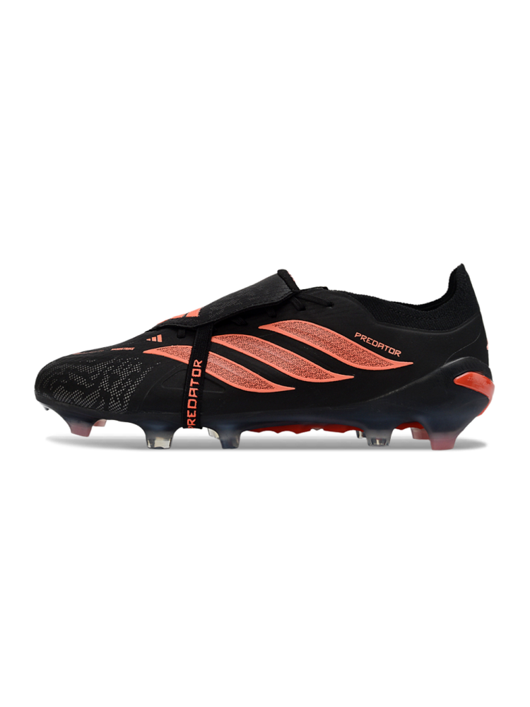 adidas Predator Elite Fold-over Tongue FG Core Black Footwear White Lucid Red