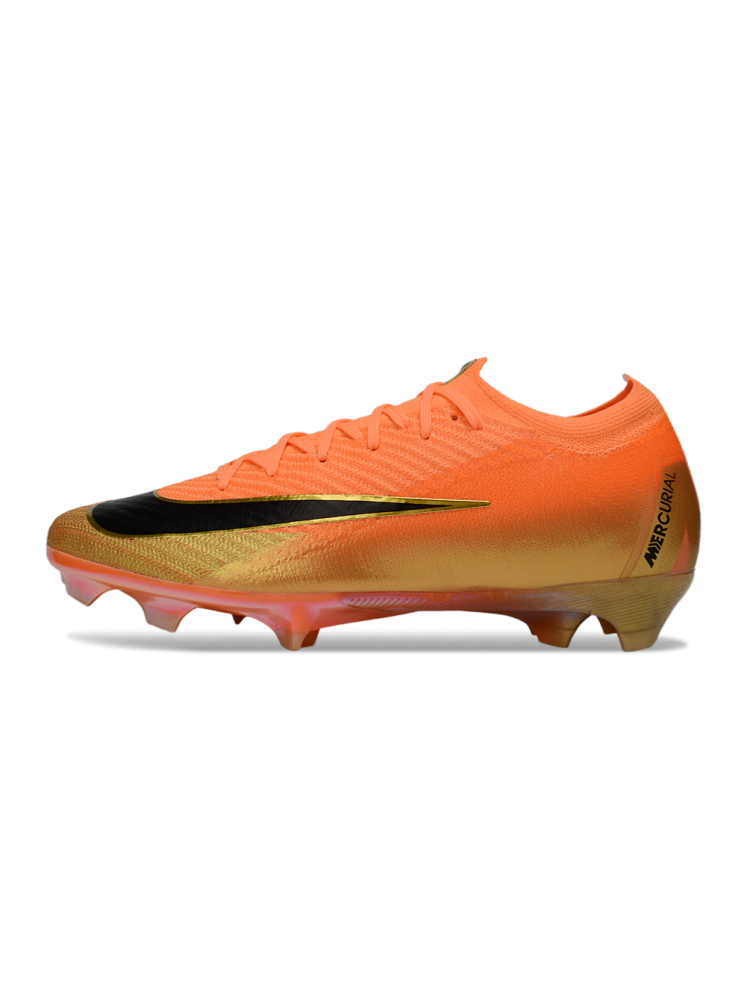 Nike Air Zoom Mercurial Vapor 16 Elite FG Orange Gold Black
