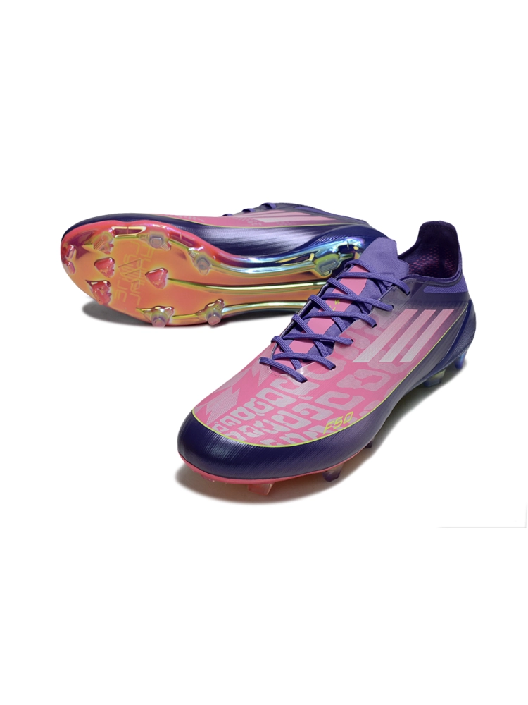 Adidas F50 Elite FG 'Yamal' - Purple White &nbsp;Lucid Lemon