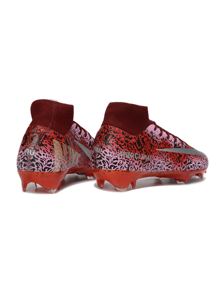 Nike Air Zoom Mercurial Superfly IIX Elite FG Safari Red Silver