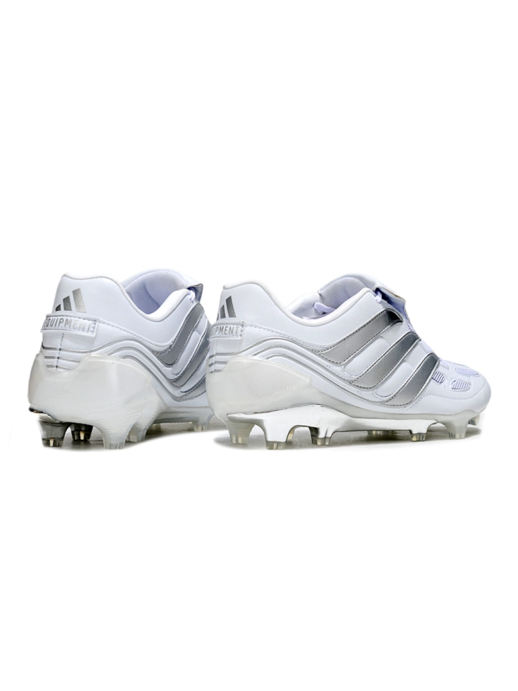 Adidas Predator Precision Elite FG Footwear White Silver Metallic Iron Metal