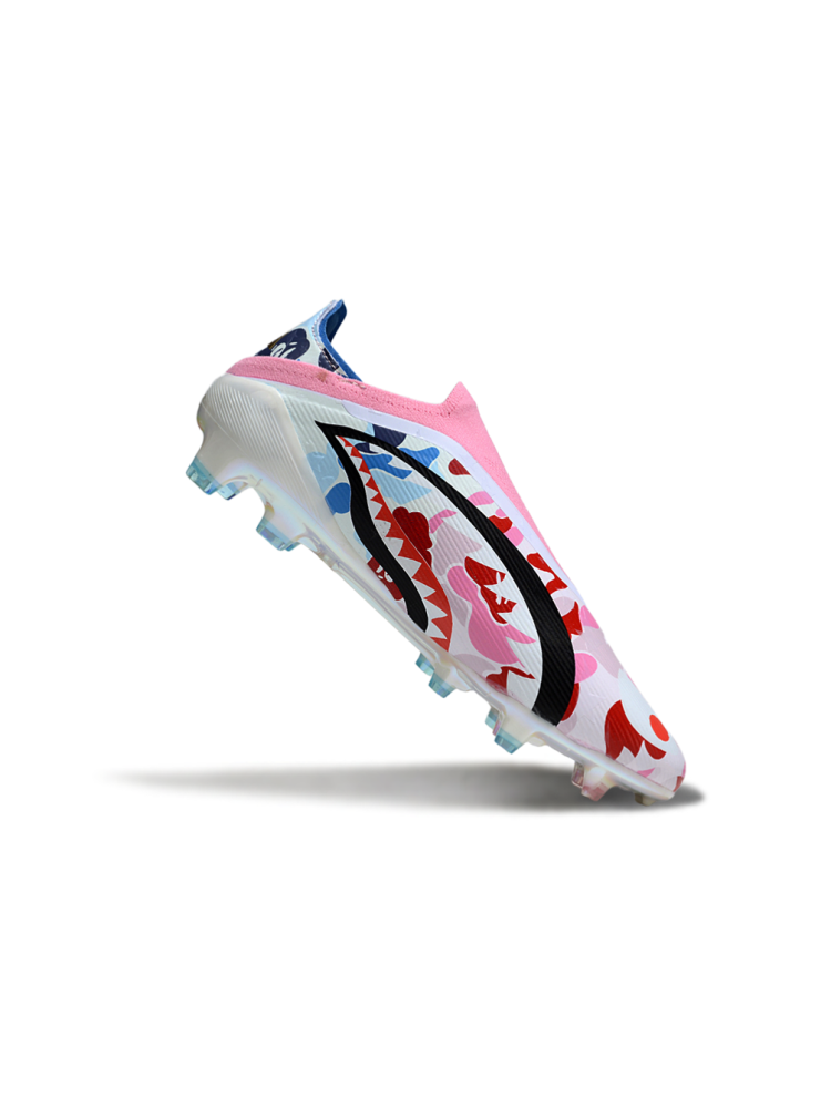 &nbsp;Adidas F50 Elite Laceless FG Pink White Blue