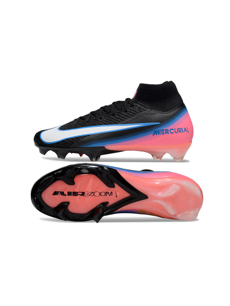 Nike Air Zoom Mercurial Superfly 10 Elite FG Black Pink White