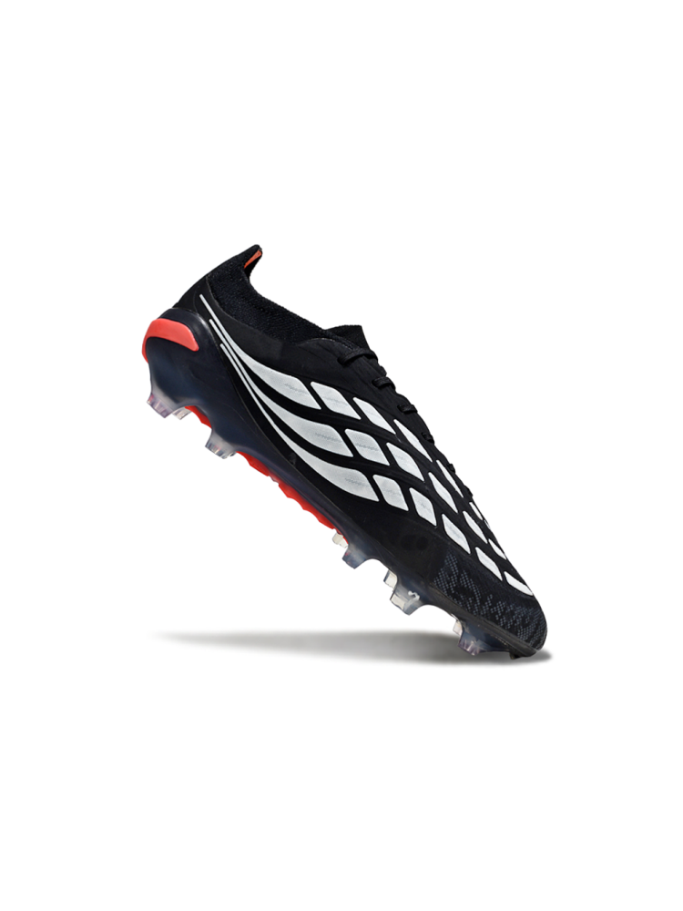 adidas Predator Elite FG Immortal DNA - Black Pack Black White Red