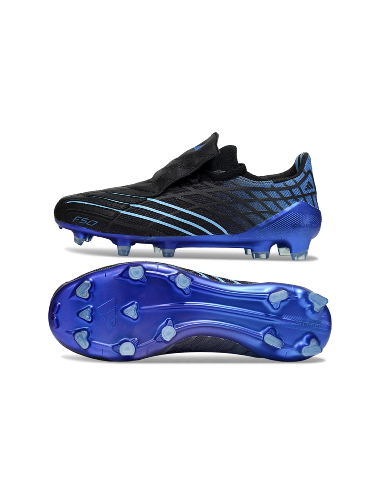 Adidas F50 Elite FG Spider Black Blue