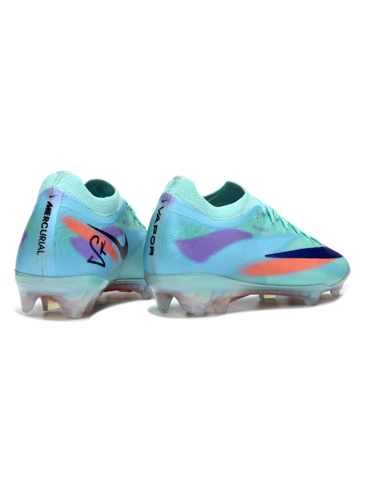 Nike Air Zoom Mercurial Vapor 17 Elite FG - Barely Green Electro Purple Total Orange