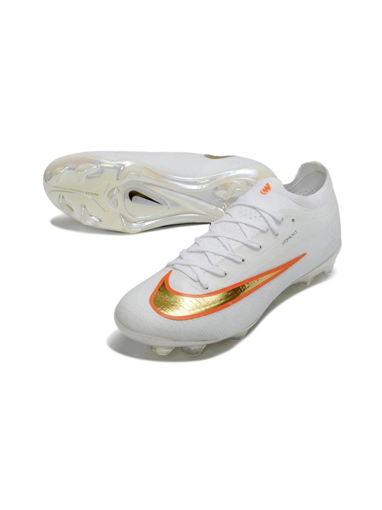Nike Air Zoom Mercurial Vapor 17 Elite FG - White Metallic Gold
