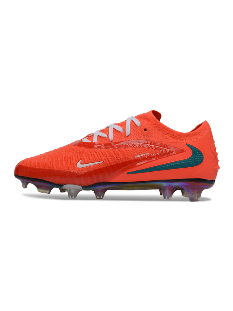 Nike Phantom 6 Elite Low FG - Bright Crimson Lucid Teal White