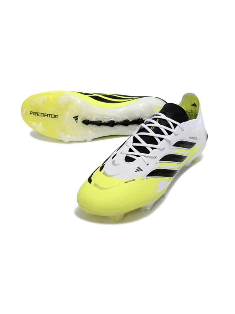 adidas Predator Elite FG White Solar Yellow Black