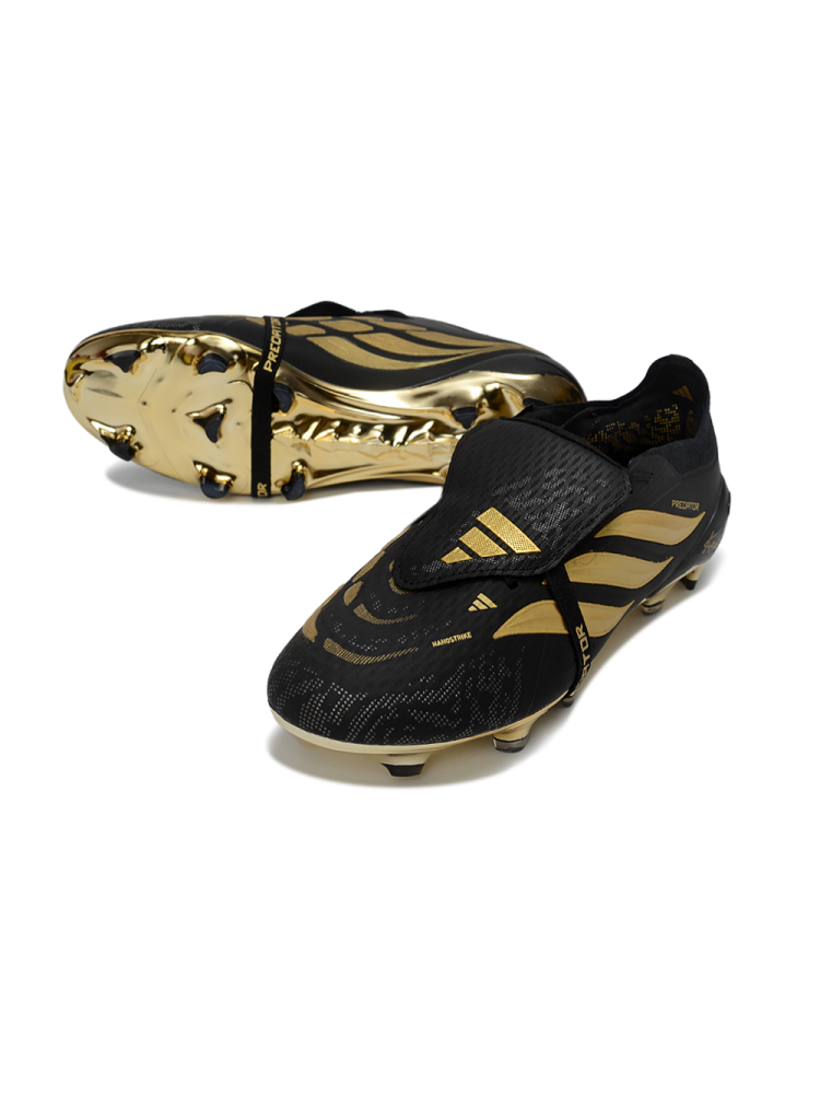 adidas Predator Elite Fold-over Tongue FG - Kaka Edition Core Black Gold Metallic