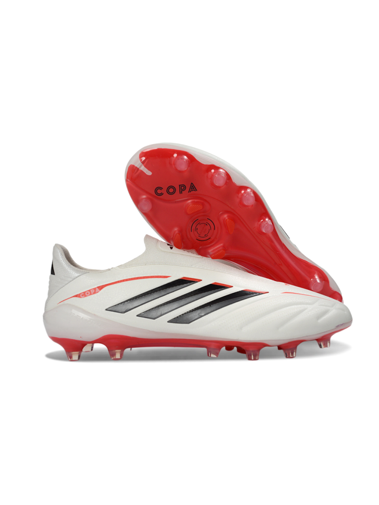 Adidas Copa Pure 4 Elite Laceless FG 'Born For Goals' - White Black Red