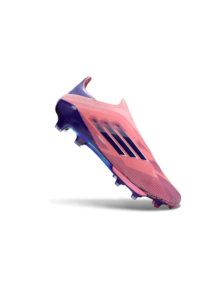 adidas F50+ Elite Laceless FG Lucid Pink Team Royal Blue Cloud White