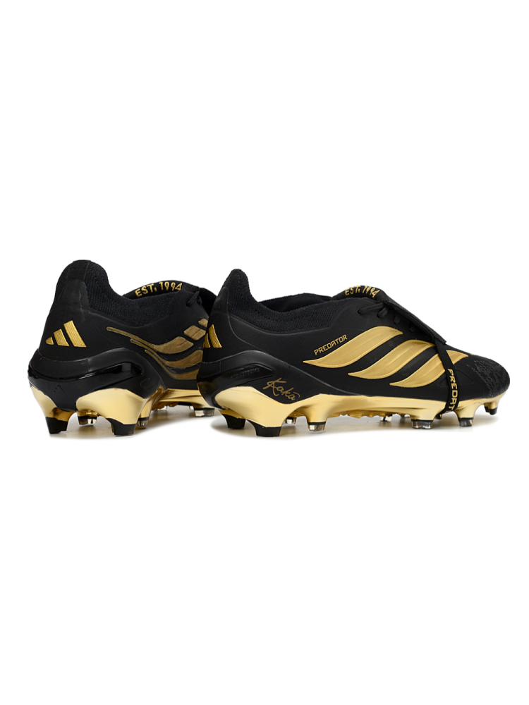 adidas Predator Elite Fold-over Tongue FG - Kaka Edition Core Black Gold Metallic