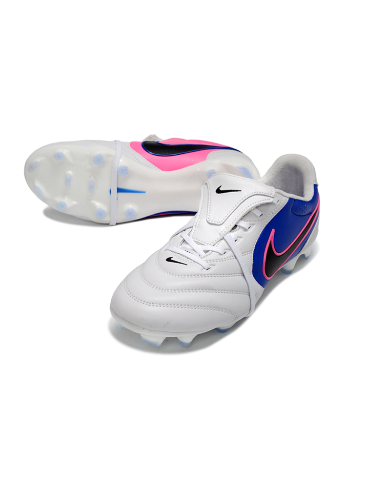Nike Tiempo Ligera Pro FG Attack - White Black Racer Blue Pink Blast