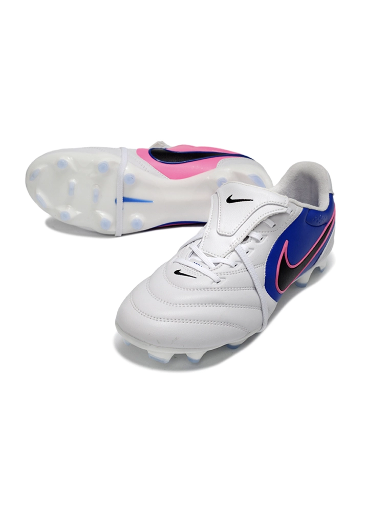 Nike Tiempo Ligera Pro FG Attack - White Black Racer Blue Pink Blast