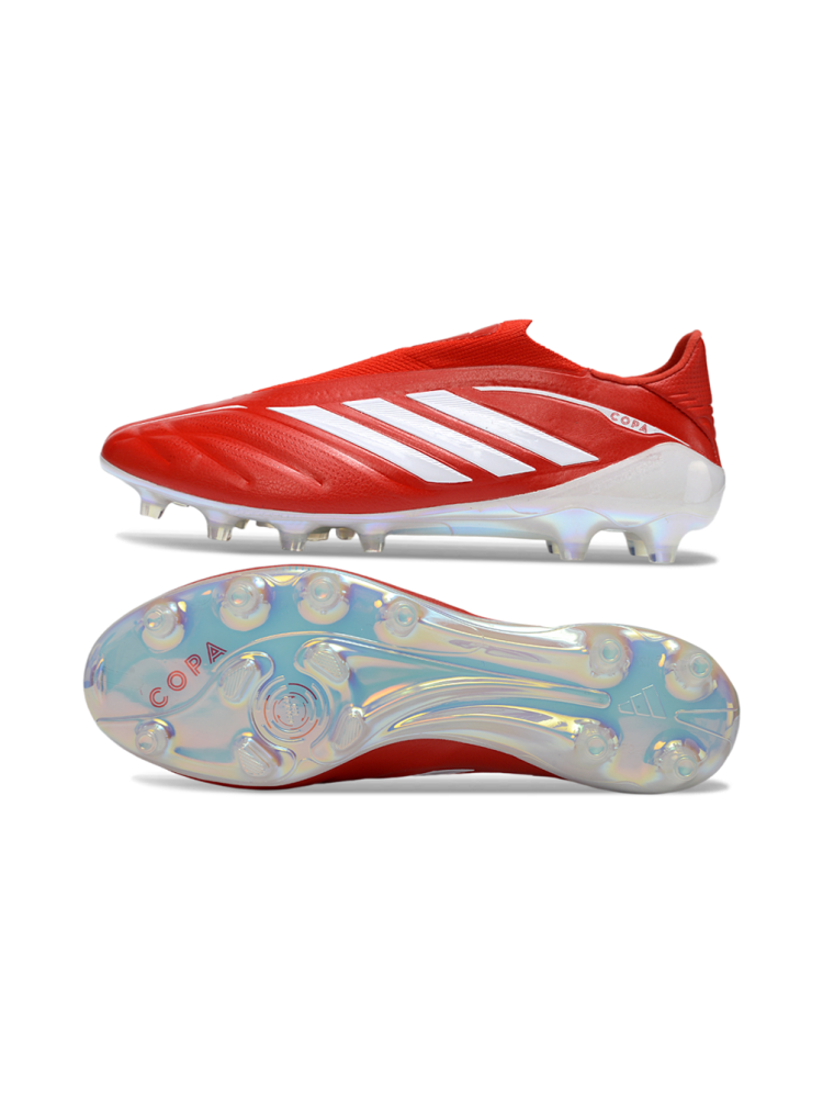 adidas Copa Pure IV Elite Laceless FG - Lucid Red Footwear White