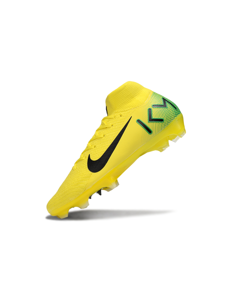 Nike Air Zoom Mercurial Superfly 10 Elite FG KM Yellow Black