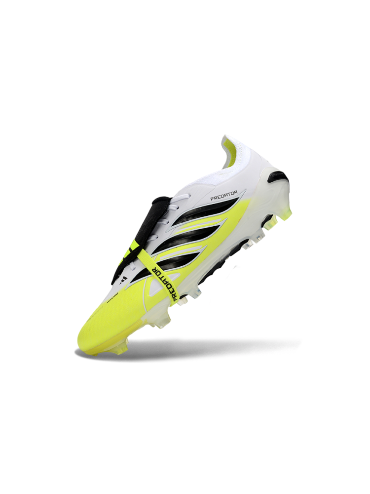 adidas Predator Elite Fold-over Tongue FG White Solar Yellow Black