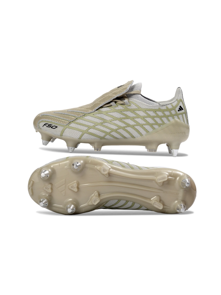 Adidas F50 Spider Elite SG-Pro AdiFrame Beige Burgundy Gold Metallic
