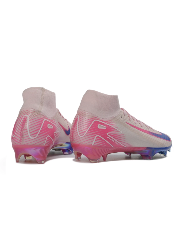Nike Air Zoom Mercurial Superfly 10 Elite FG Pink Blue