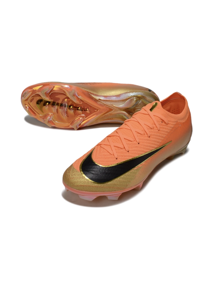 Nike Air Zoom Mercurial Vapor 16 Elite FG Orange Gold Black