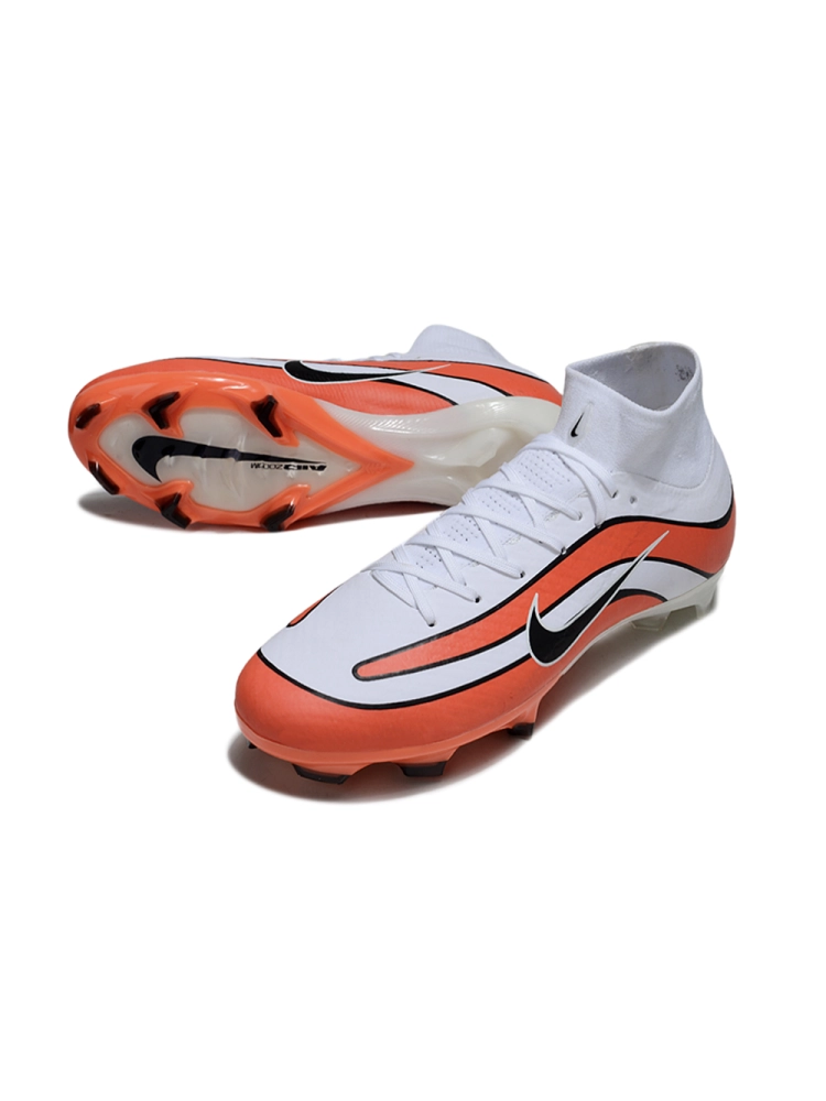 Nike Air Zoom Mercurial Superfly 10 Elite FG White Orange Black