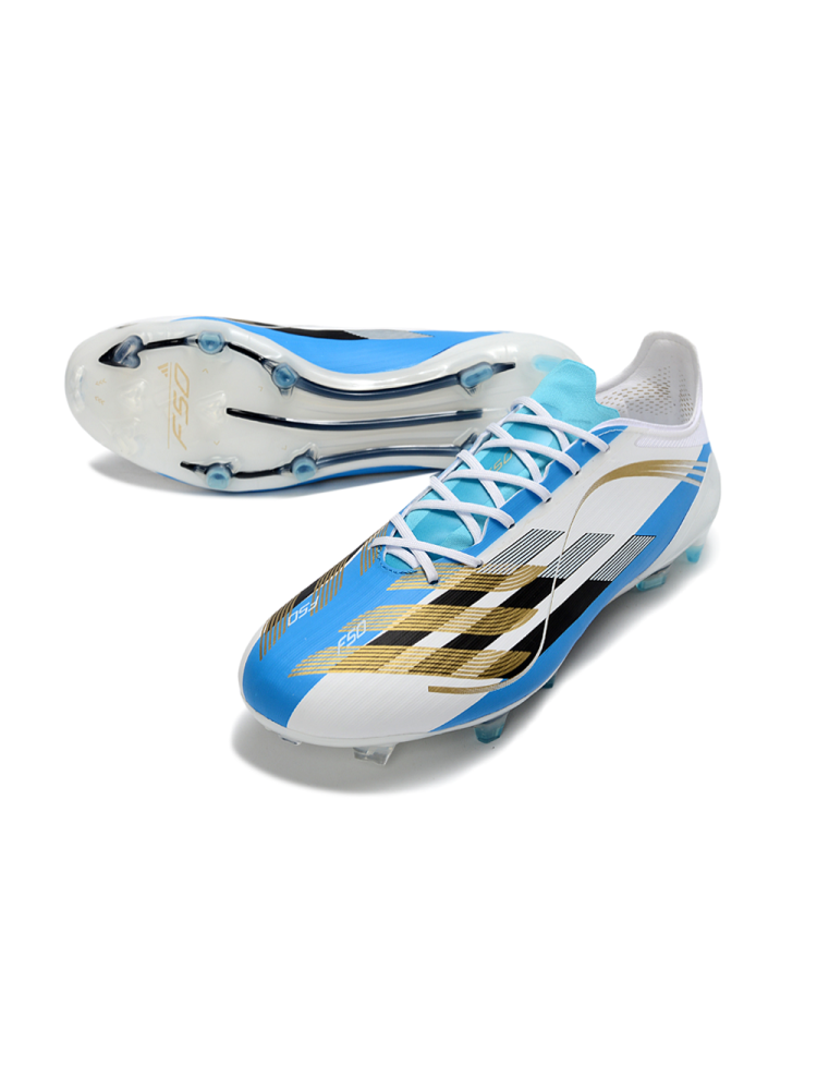 adidas F50 Elite FG Footwear White Royal Blue Gold