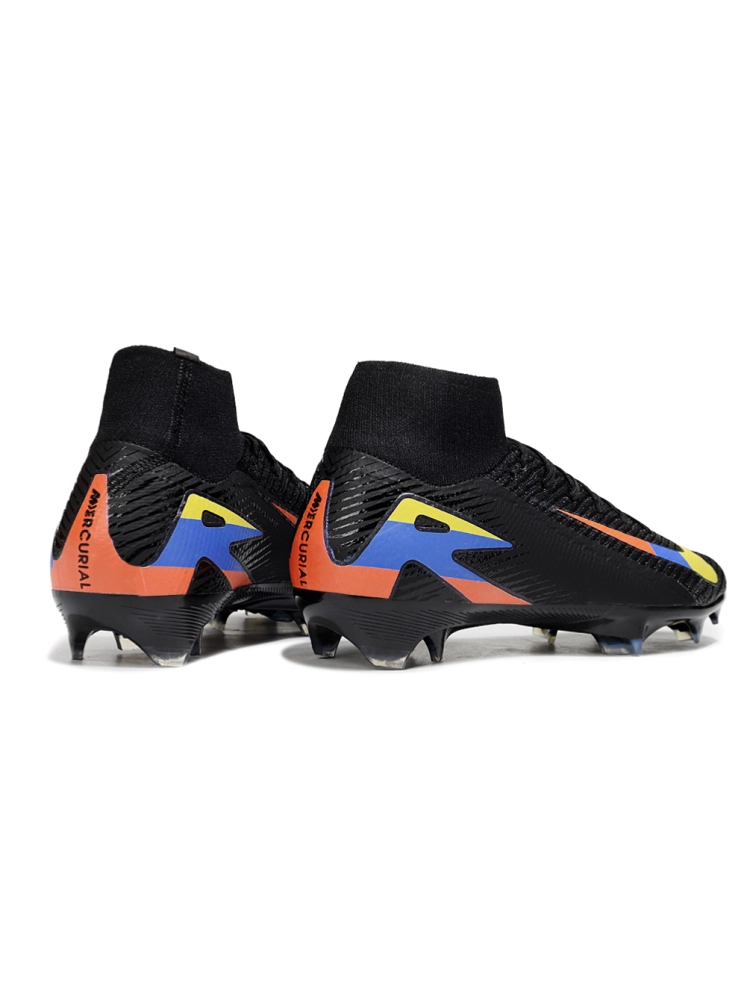 Nike Air Zoom Mercurial Superfly 10 Elite FG Black Multicolor