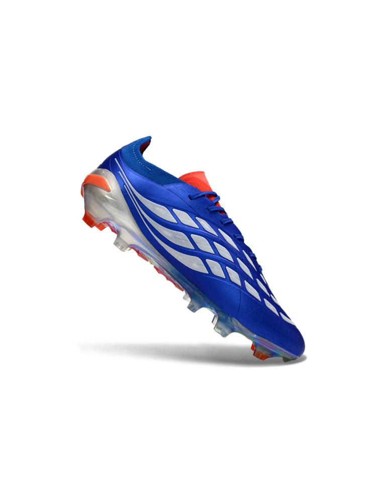 adidas Predator Elite FG Blue Metallic Silver Lucid Red
