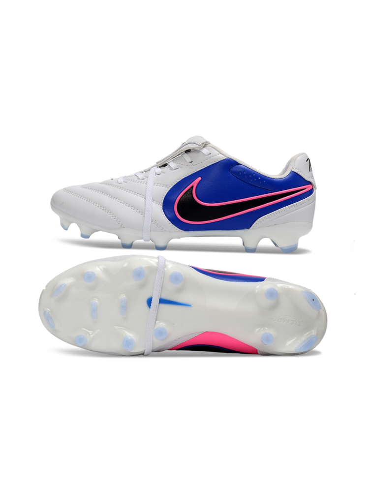 Nike Tiempo Ligera Pro FG Attack - White Black Racer Blue Pink Blast