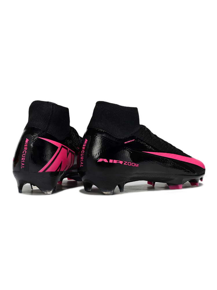 Nike Air Zoom Mercurial Superfly 10 Elite FG Black Pink
