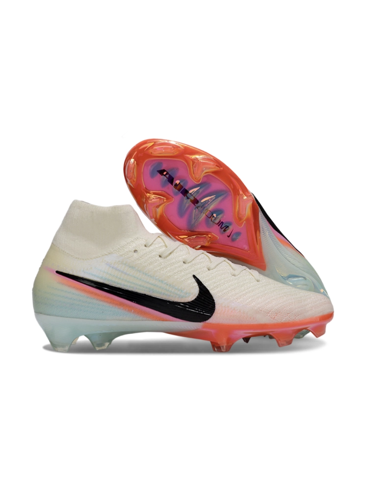 Nike Air Zoom Mercurial Superfly 10 Elite FG Pale Ivory Black