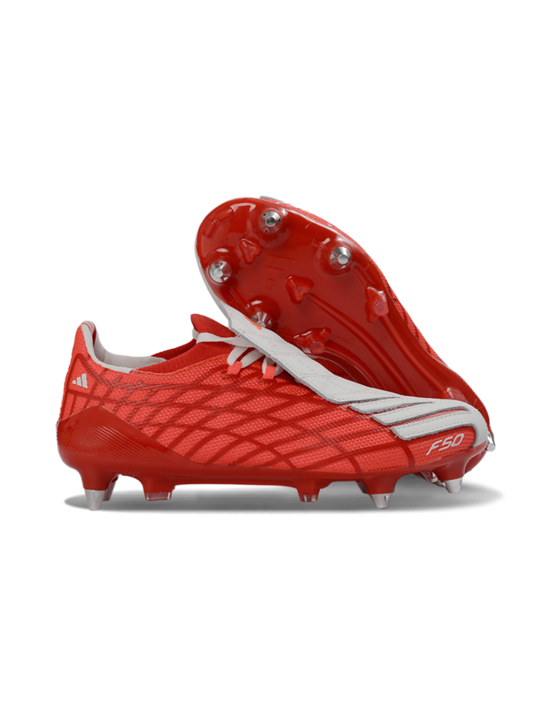 Adidas F50 Spider Elite SG-Pro Off White Vivid Red