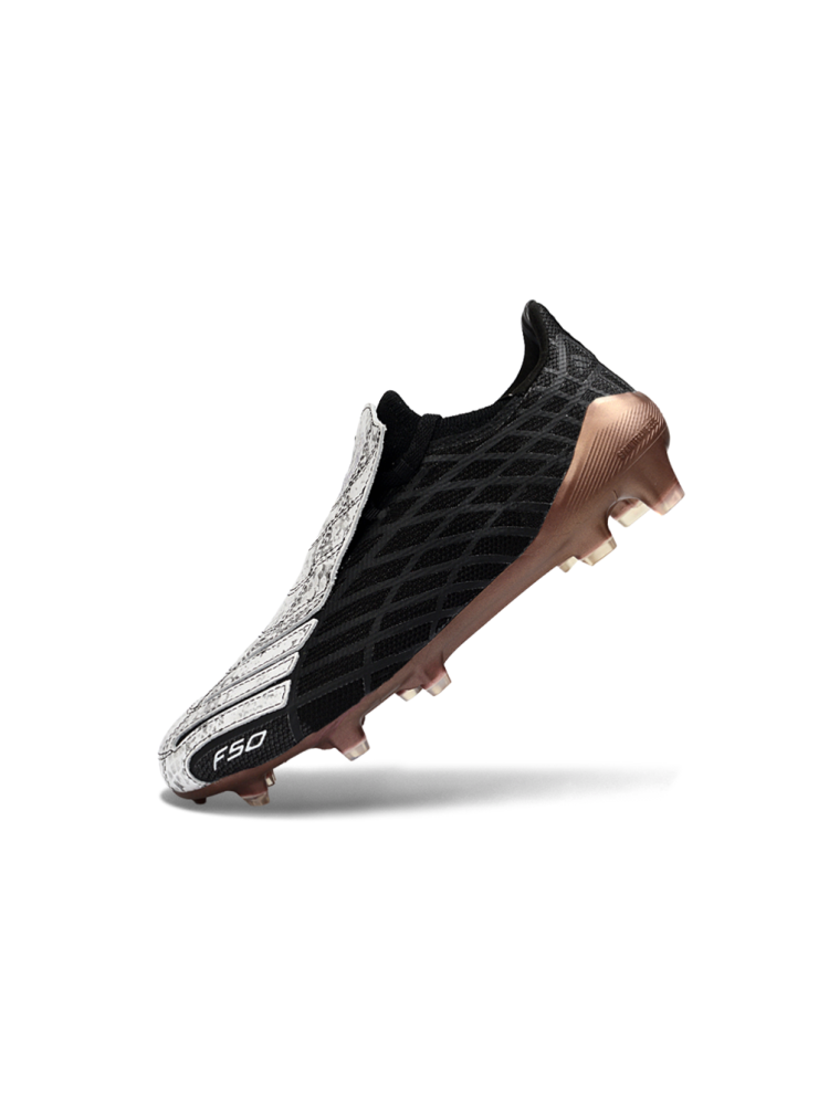 Adidas F50 Spider 2025 Remake Boots FG Black White Gold