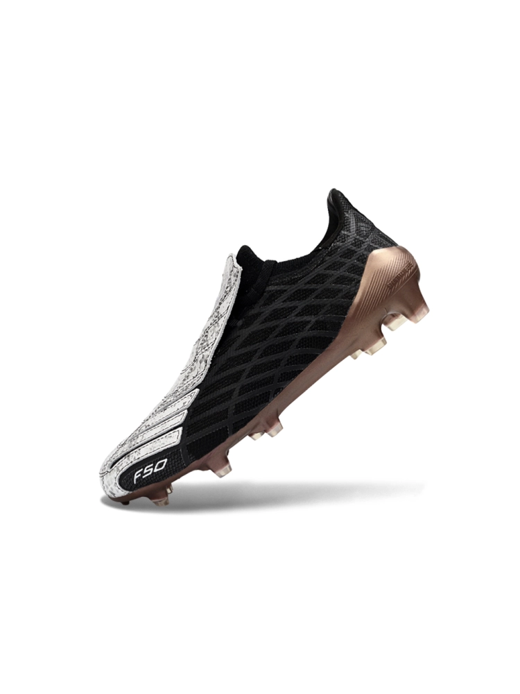 Adidas F50 Spider 2025 Remake Boots FG Black White Gold