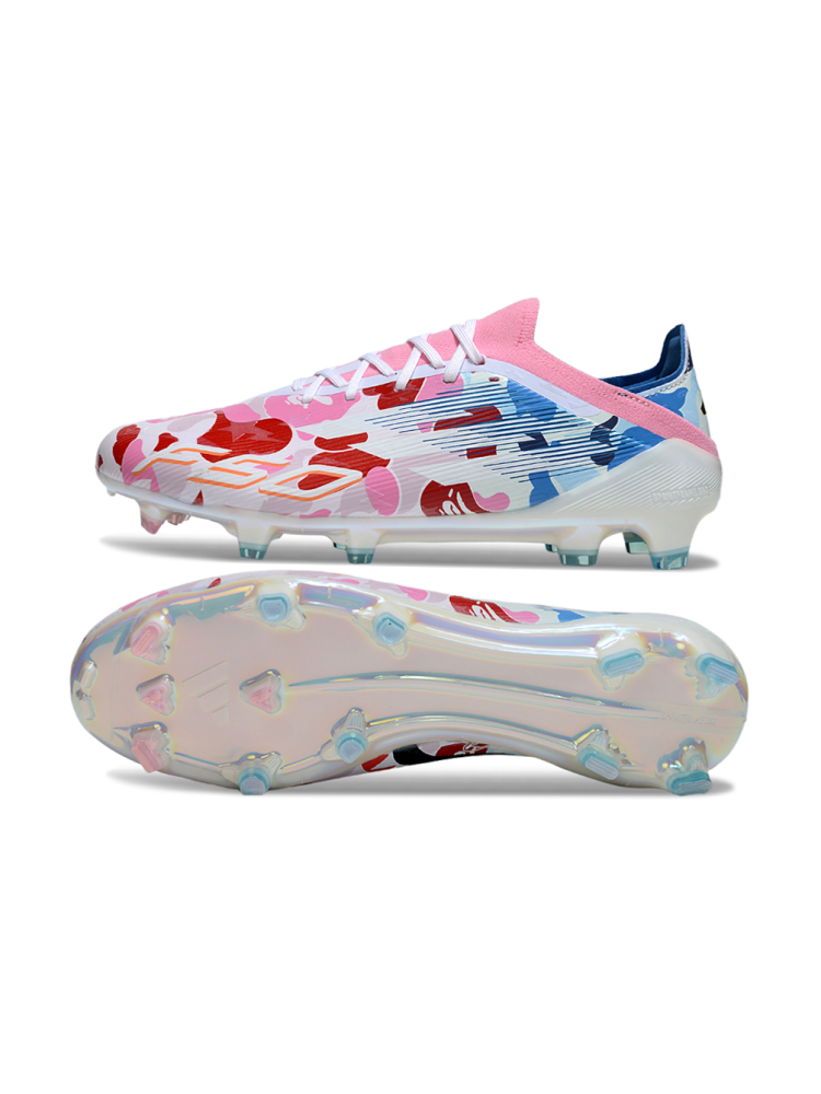 Adidas F50 Elite FG Pink White Blue
