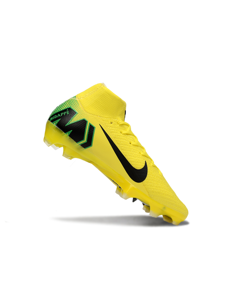 Nike Air Zoom Mercurial Superfly 10 Elite FG KM Yellow Black